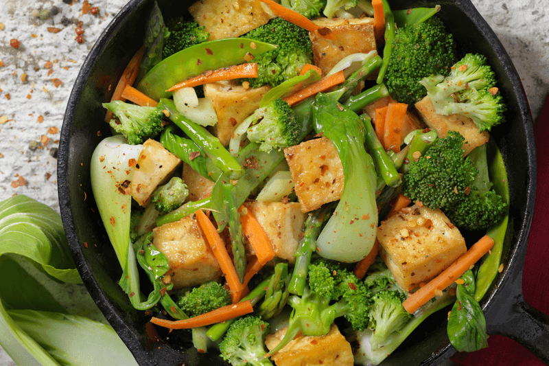 Spicy Tofu Stir-Fry