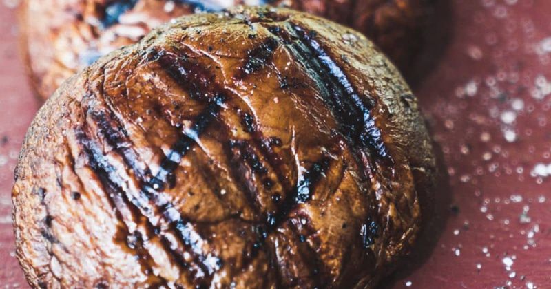 Balsamic Glazed Grilled Portobello Mushrooms