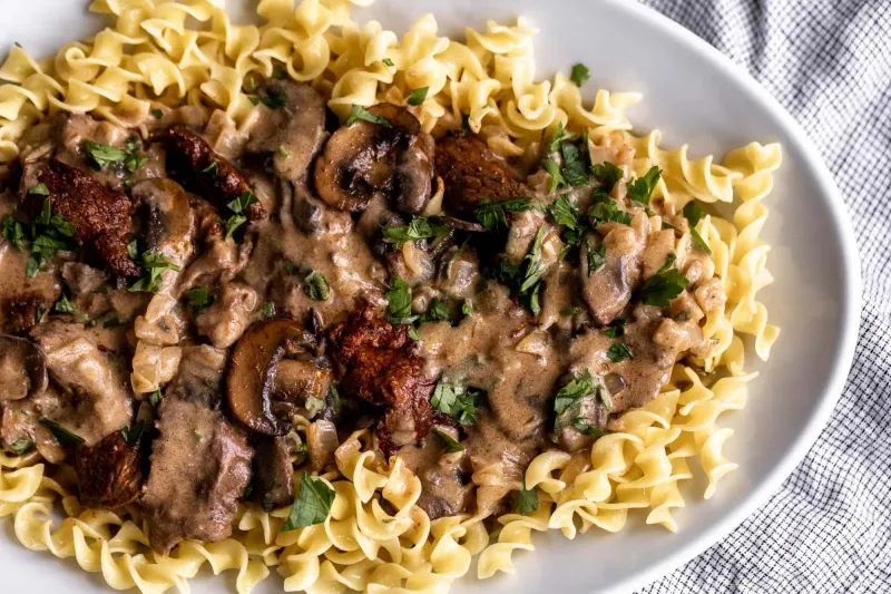 Beef Stroganoff