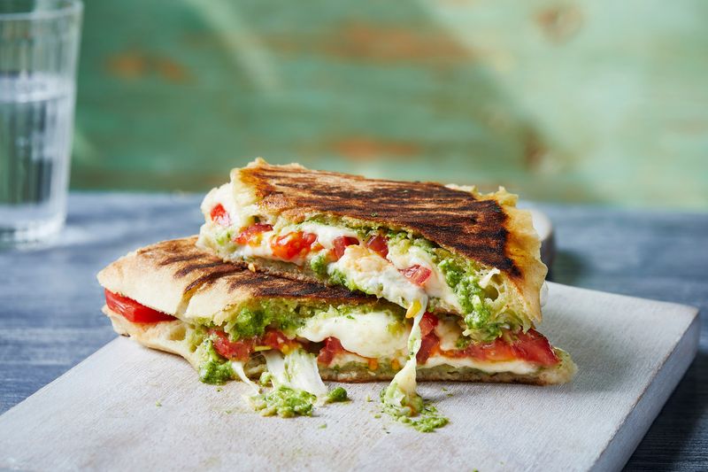 Tomato and Pesto Panini