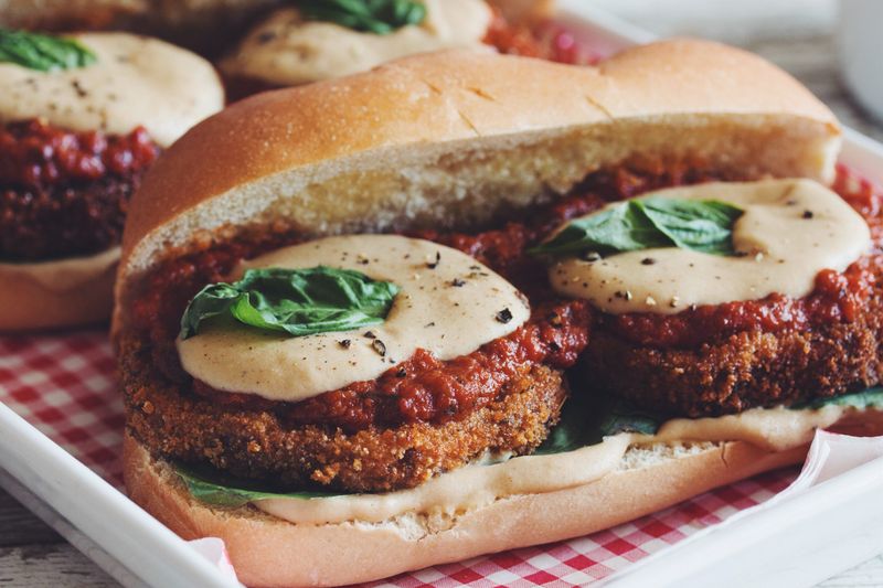 Eggplant Parmesan Sub