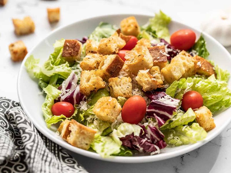 House Salad with Extra Croutons