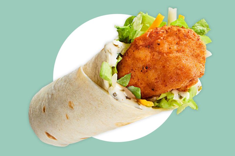 Spicy Chicken Wrap