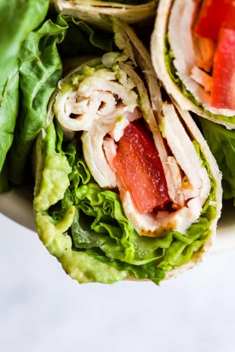 Turkey and Avocado Wrap