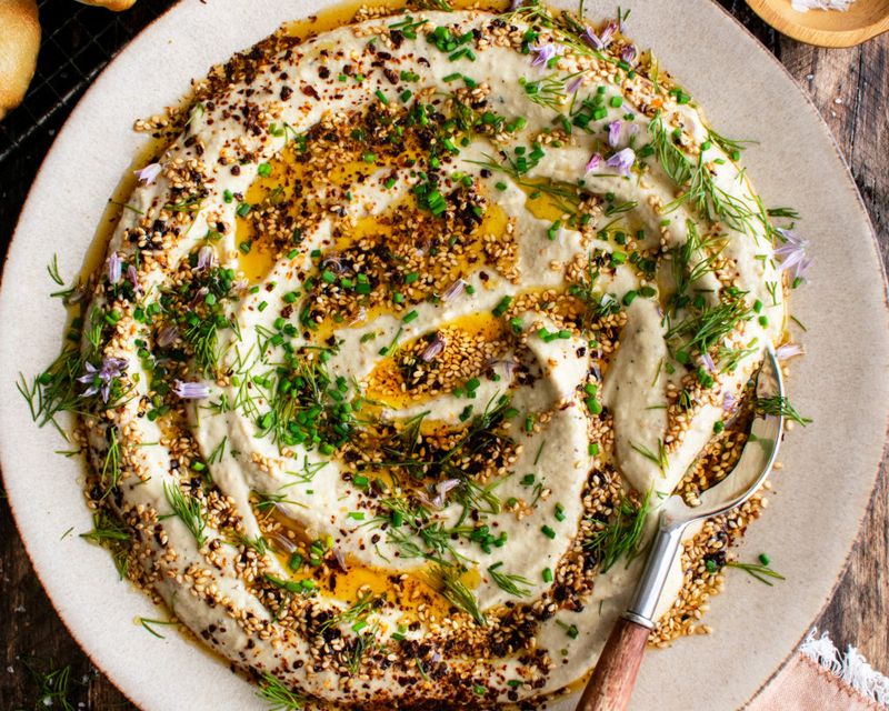 Smoky Eggplant Hummus