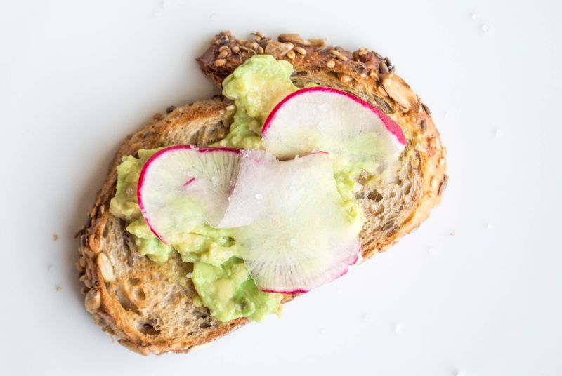 Avocado Toast with Radishes