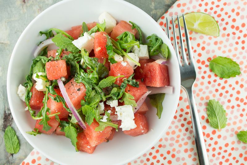 Watermelon Feta Salad