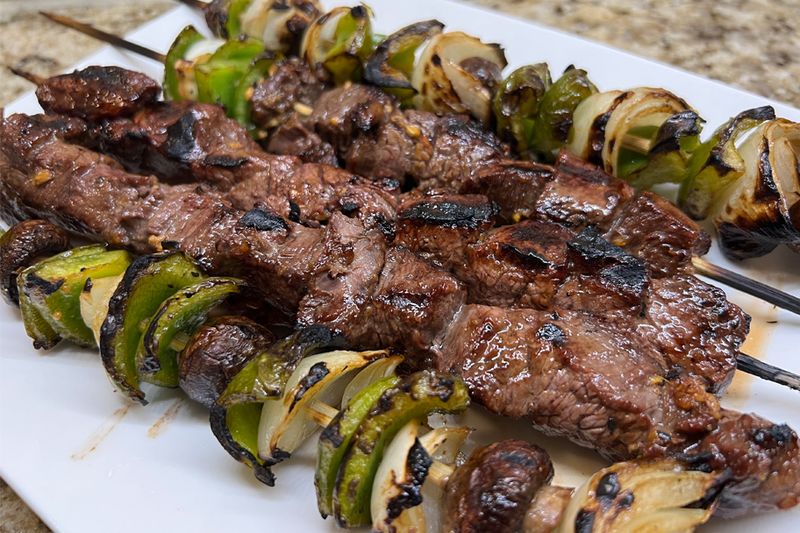 Teriyaki Beef Skewers
