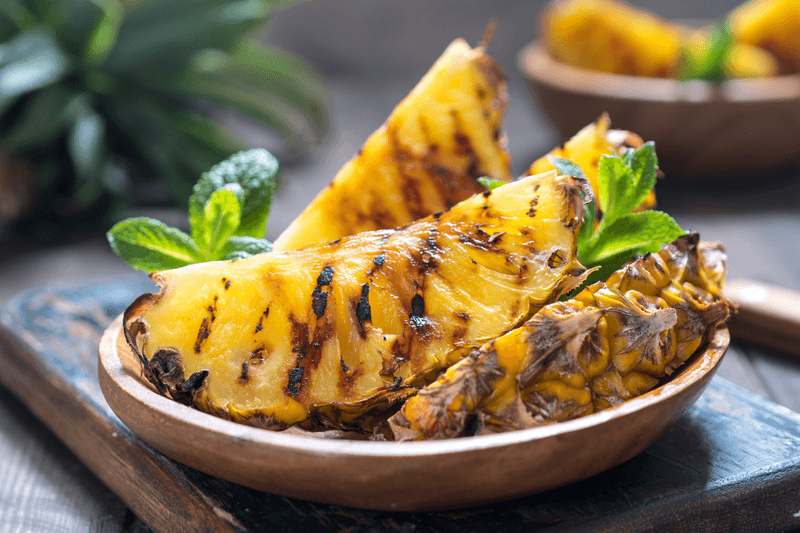 Spicy Grilled Pineapple