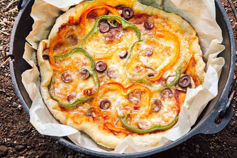 Dutch Oven Pizza