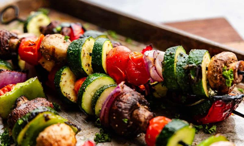 BBQ Veggie Skewers