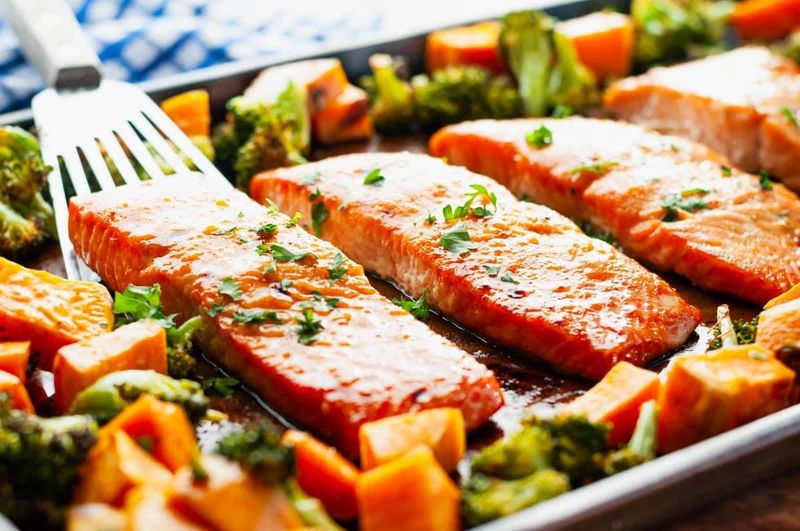 Maple Glazed Salmon