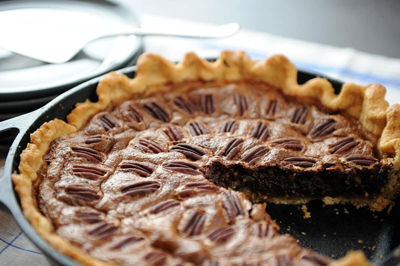 Smoked Pecan Pie