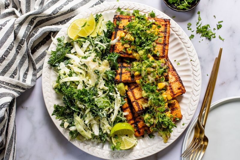 BBQ Tofu Steaks