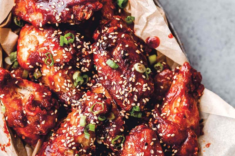 Sweet and Spicy BBQ Wings