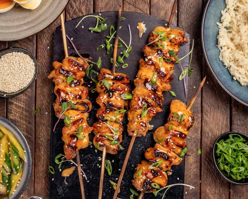 Thai Chicken Skewers