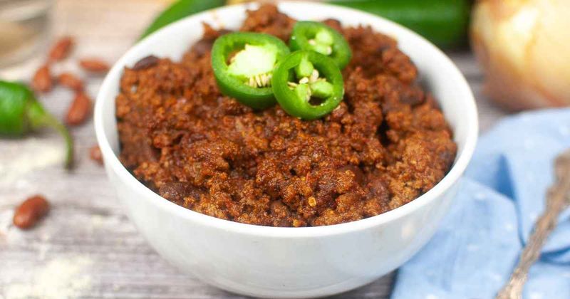 Texas Red Chili Too Spicy