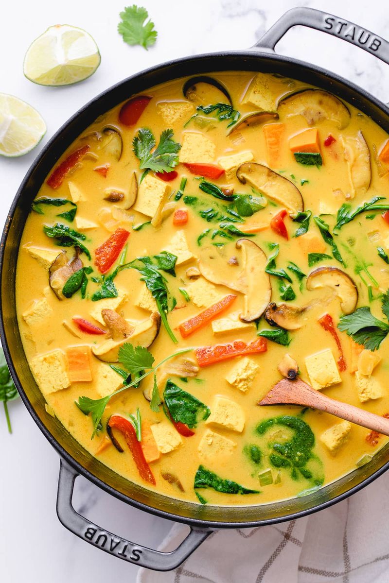 Vegetable Curry with Tofu