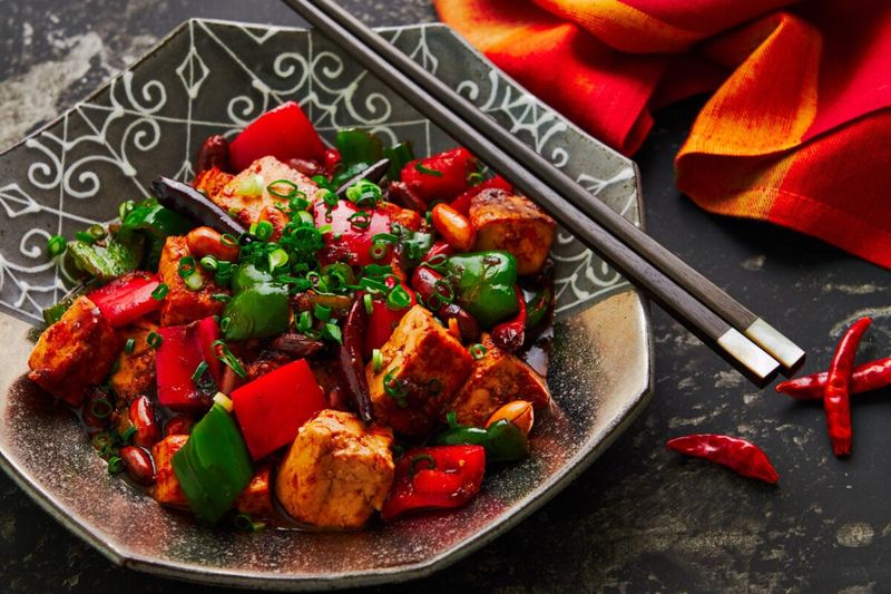 Spicy Tofu Stir-Fry
