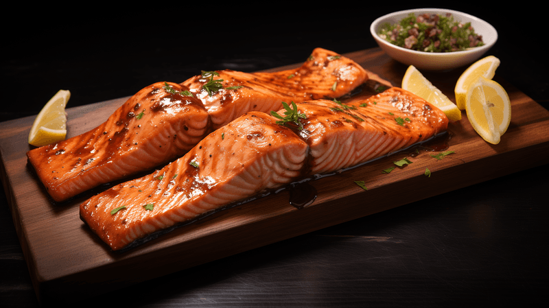 BBQ Glazed Salmon