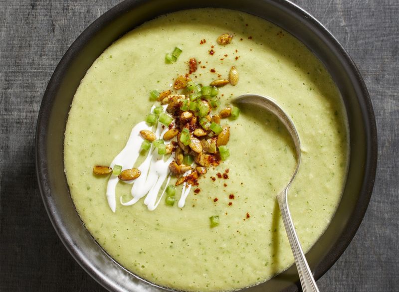 Creamy Avocado and Lime Soup