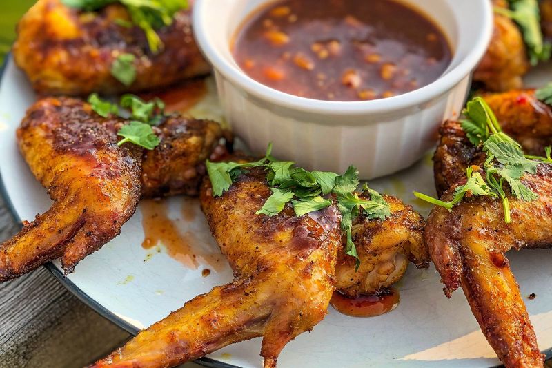 Thai Grilled Chicken Wings