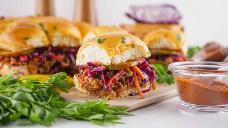 Hawaiian Grilled Pork Sliders
