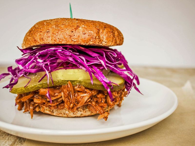 BBQ Pulled Jackfruit Sandwiches