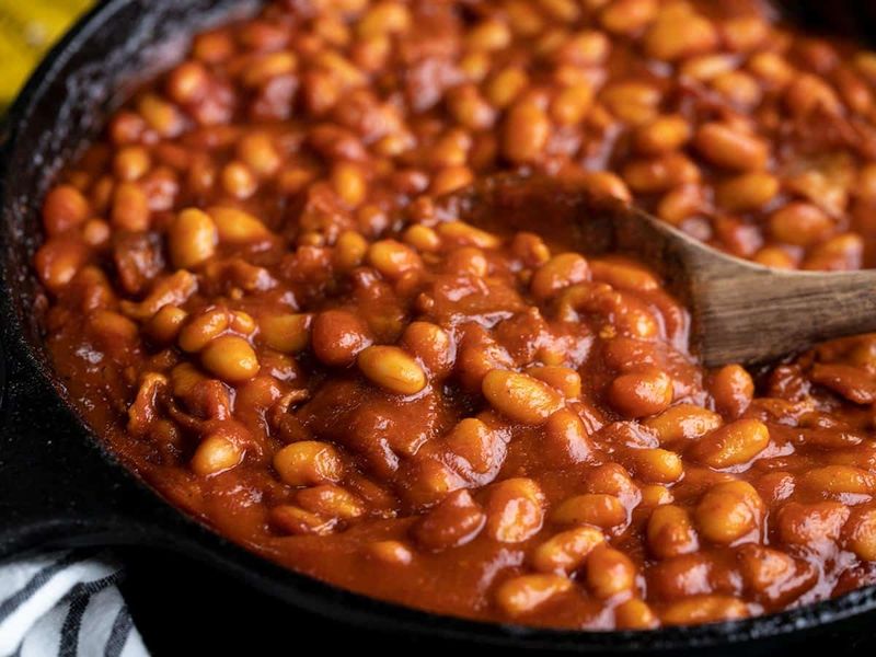 Tangy Barbecue Baked Beans