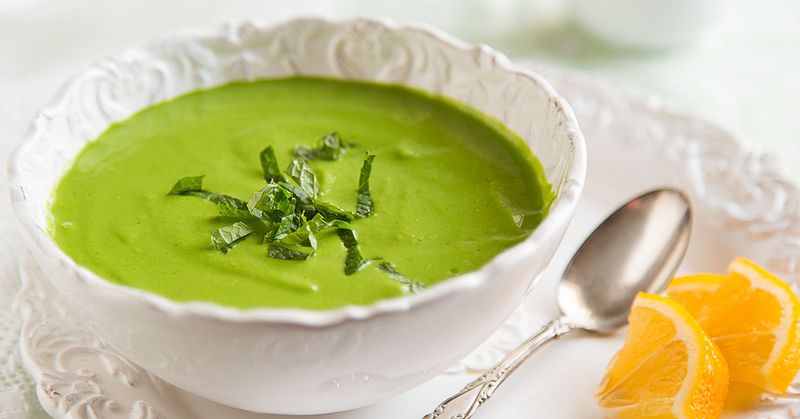 Pea and Mint Soup