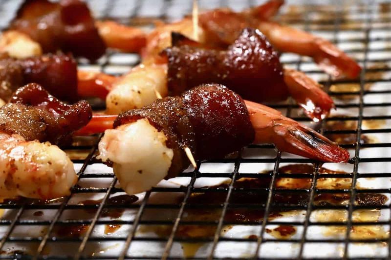 BBQ Bacon-Wrapped Shrimp