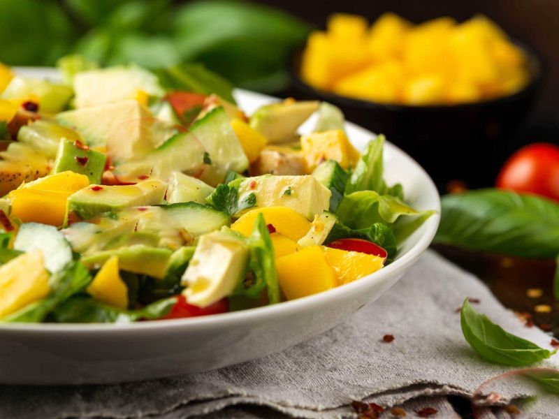 Avocado and Mango Salad