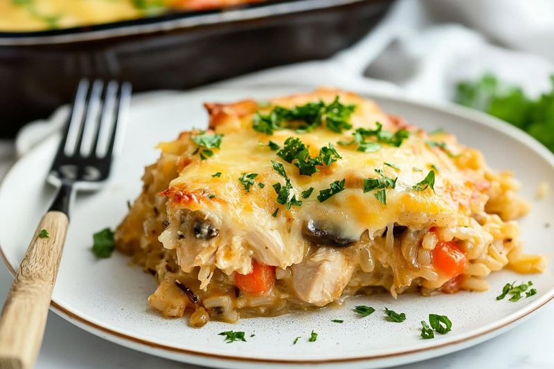 Chicken and Wild Rice Casserole