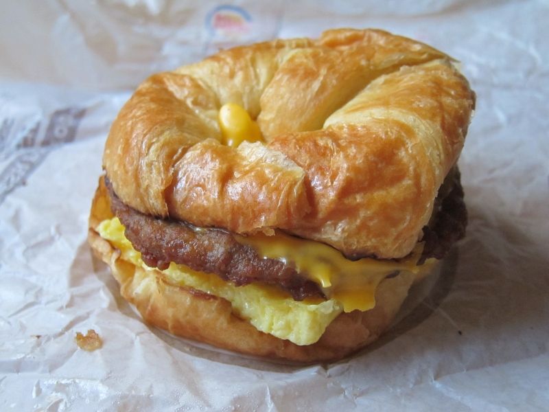 Burger King's Croissan'wich Biscuit