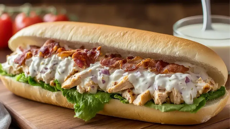 Subway's Chicken Bacon Ranch