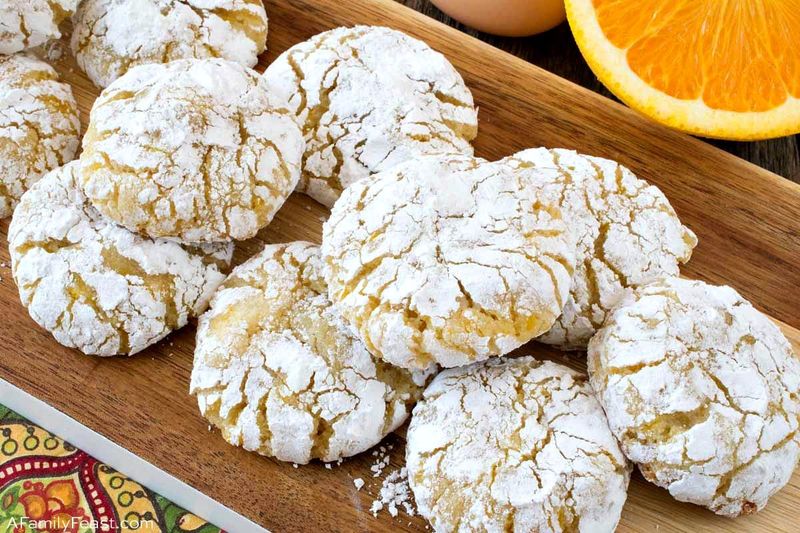 Orange Blossom Biscuits