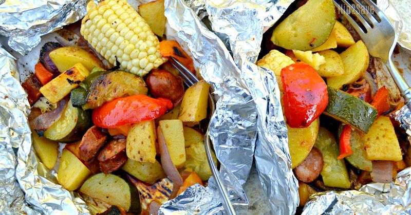 Foil Packet Vegetables