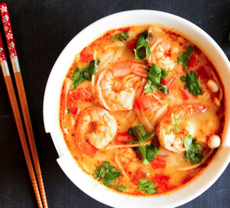 Spicy Thai Tom Yum Soup