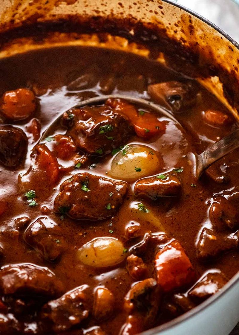 Rich Beef Bourguignon