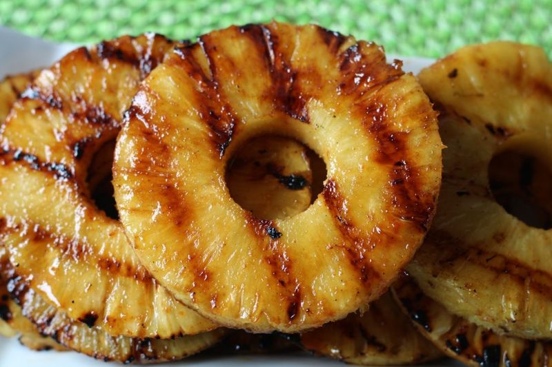 Grilled Pineapple Slices