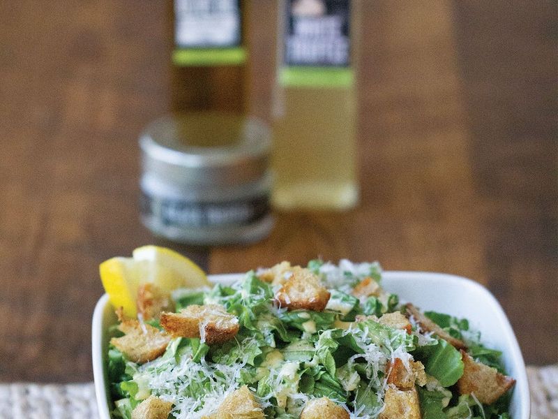 Caesar Salad with Truffle Oil