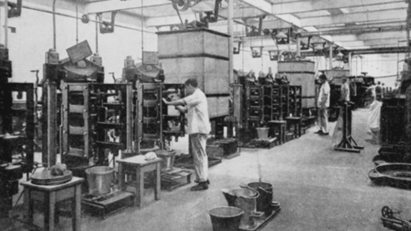 Vintage Chocolate Factories