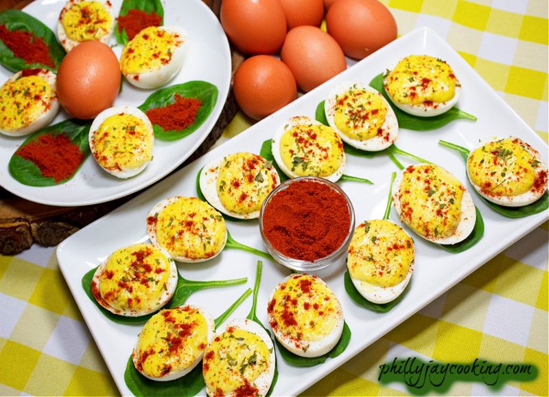 Deviled Eggs with Paprika