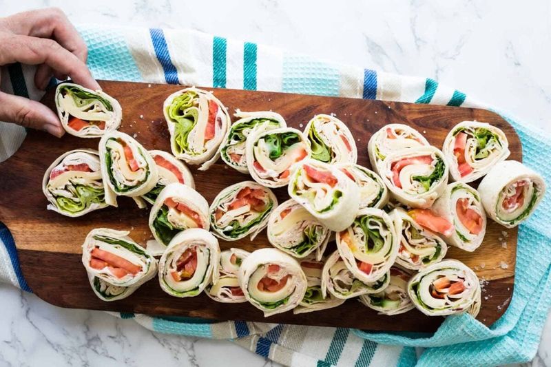 Turkey and Cheese Roll-Ups