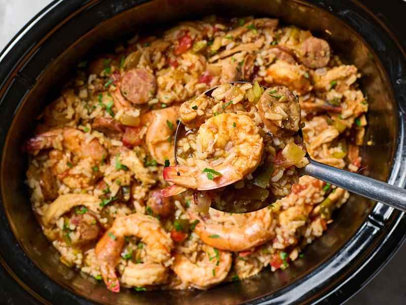 Slow Cooker Jambalaya