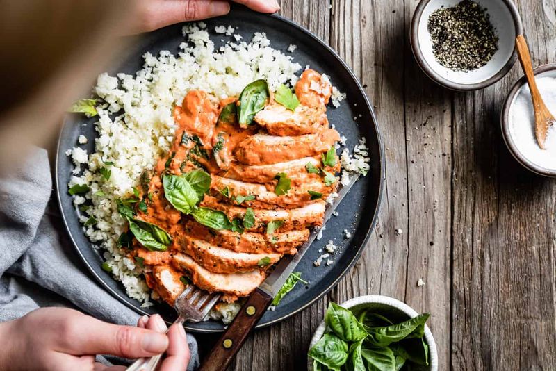 Tomato Basil Chicken