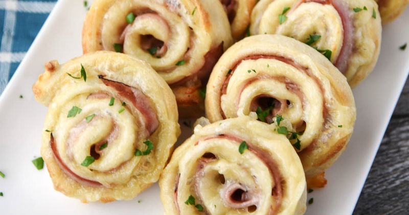 Ham and Cheese Pinwheels