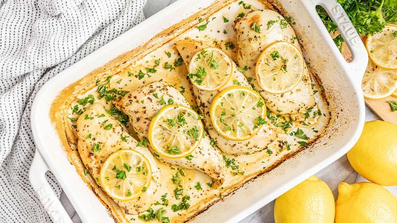 Baked Lemon Herb Chicken