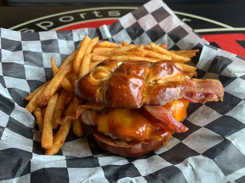 BBQ Chicken Bacon Sandwich