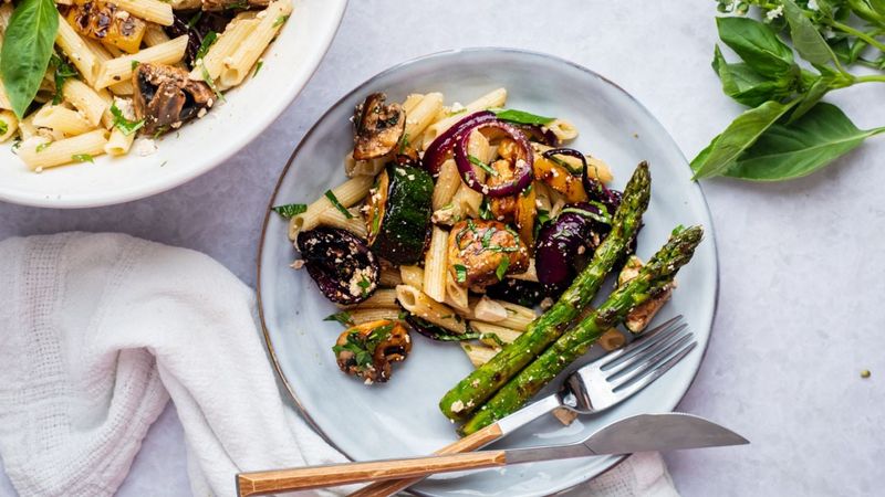 Grilled Vegetable Pasta Salad